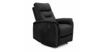 Fauteuil relaxation relevable manuellement PARIS coloris noir