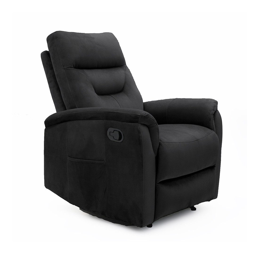 Fauteuil relaxation relevable manuellement PARIS coloris noir