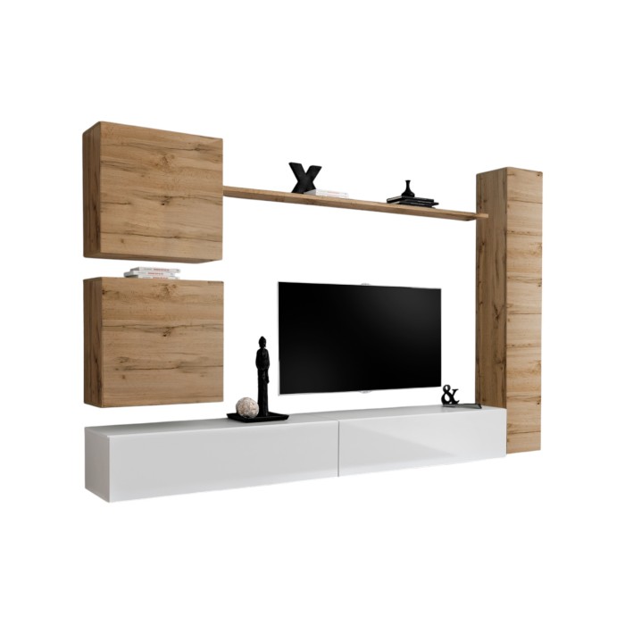 Wohnzimmer-Wandmöbelset...