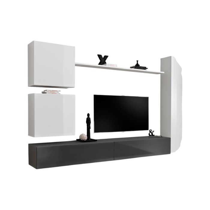 Wohnzimmer-Wandmöbelset...
