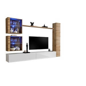 Wohnzimmer-Wandmöbel-Set...