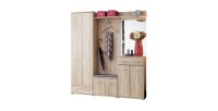 Meuble d'entrée - ARIA 3 - Coloris chêne