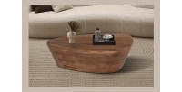 Tavolino da salotto in legno massiccio collezione BALI - Stile etnico e design