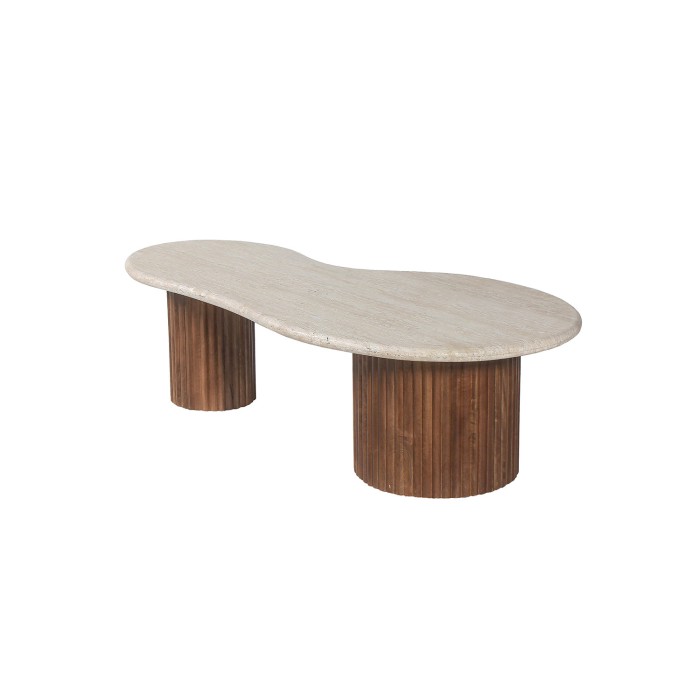 Houten salontafel collectie DELHI - Etnische stijl en design