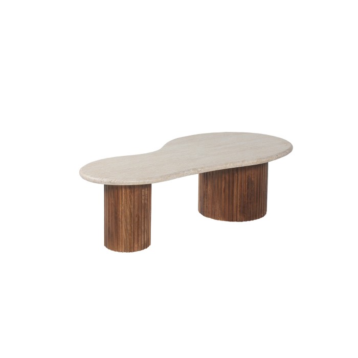 Houten salontafel collectie DELHI - Etnische stijl en design