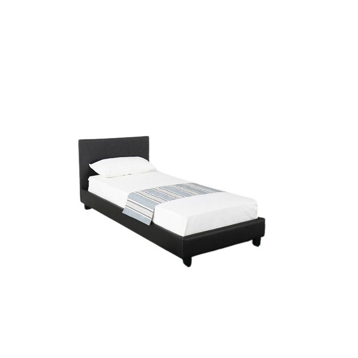 Letto design nero ABEL...