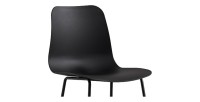 Silla de mostrador ''Mario'' PP Negra, dimensiones: H100.5 x L51 x P44cm
