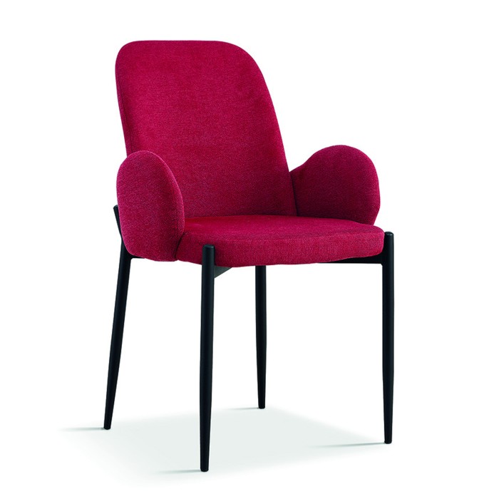 Stuhl BALBOA – Roter Stoff...