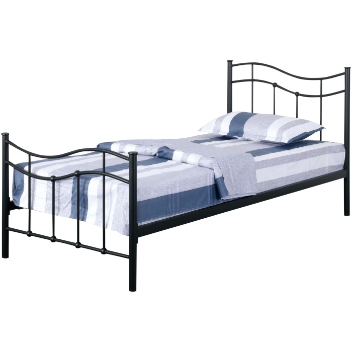 Bed ODETTE - 90x190 cm -...