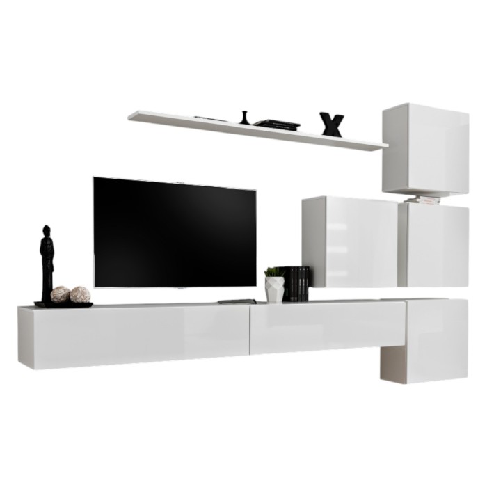 Wohnzimmer-Wandschrank-Set...