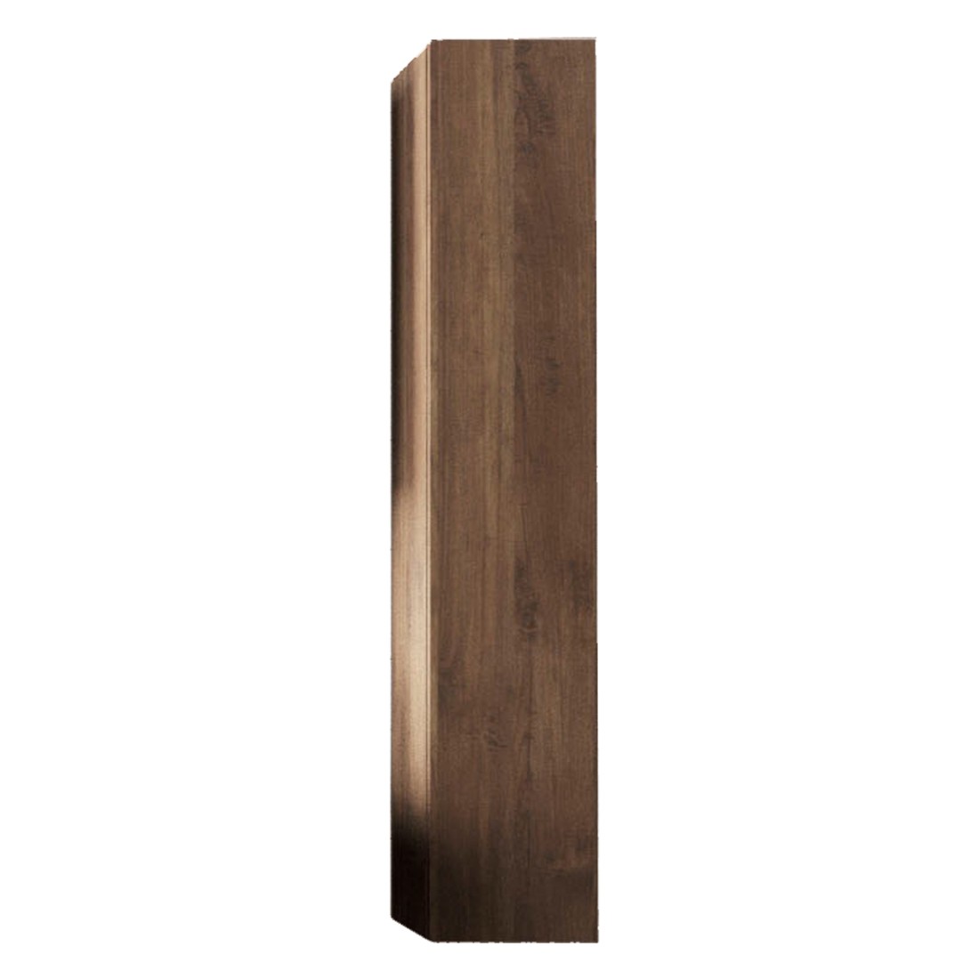 Meuble de salle de bain suspendu FRASSI – 1 porte – Chêne clair – Design moderne