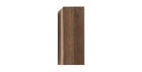Meuble de salle de bain suspendu FRASSI – 1 porte – Chêne clair – Design moderne
