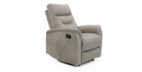Fauteuil relaxation relevable manuellement PARIS – Coloris beige – Confort et élégance
