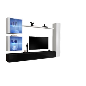 Wohnzimmer-Wandschrank-Set...