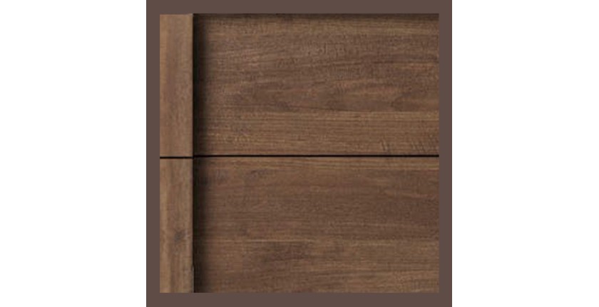 Meuble de salle de bain suspendu FRASSI – 1 vasque, 2 tiroirs – 101 cm – Coloris chêne clair