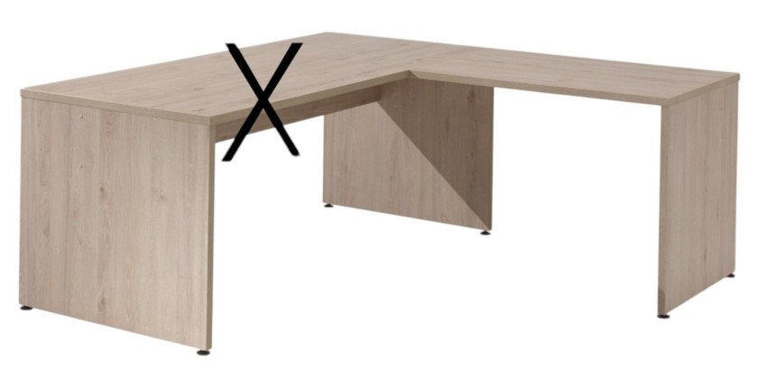 Ritorno per ufficio YUKON – Rovere Chiaro – Estensione pratica e robusta