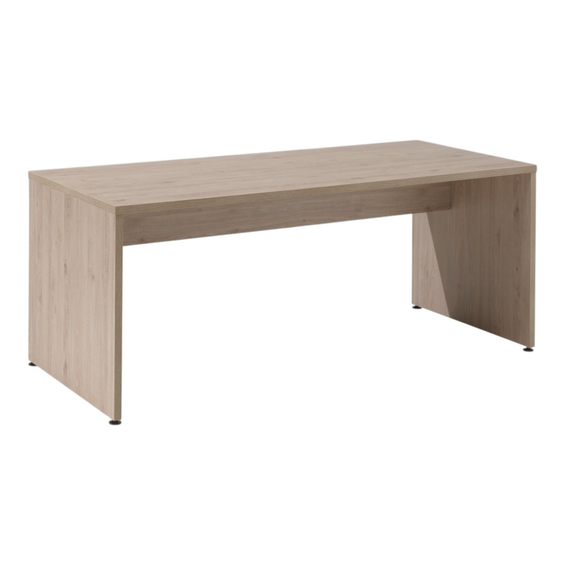 Professioneel bureau 140cm lichte eikenkleur collectie YUKON