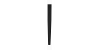 Lot de 4 chaises de salle à manger KEIZO – Design moderne – Pieds en métal noir – Revêtement PU