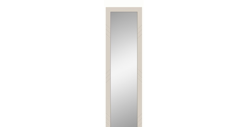 Miroir LUNA – Beige mat – Rectangulaire 45x180 cm 