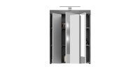 Ensemble salle de bain SCOTT – Meuble sous vasque, miroir et colonne 