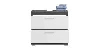 Set bagno SCOTT – Mobile sottolavabo, colonna e specchio con contenitore 