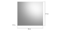 Miroir SCOTT – Design moderne et sans bords 