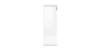 Meuble de rangement BODITE – 1 porte – Blanc laqué – Compact et moderne 