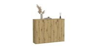 Buffet 4 portes – Chêne clair – BODITE 
