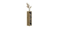 Buffet 5 portes – Chêne clair – BODITE 