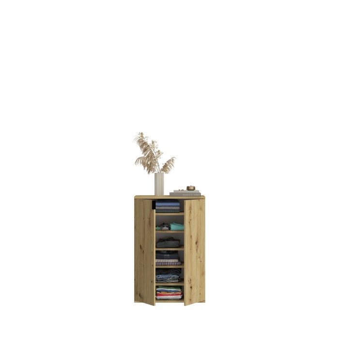 Buffet 3 portes – Chêne clair – BODITE 