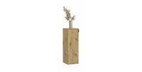 Meuble de rangement 1 porte – Chêne clair – BODITE 