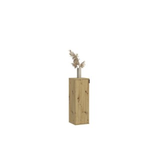 Meuble de rangement 1 porte – Chêne clair – BODITE 