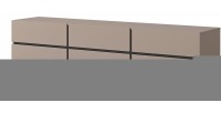 Armoire de rangement 10 portes, 4 miroirs, 4 tiroirs et une penderie – Blanc et chêne – BODITE 