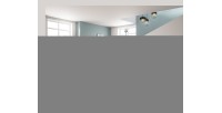 Buffet 3 portes et 1 tiroir – Gris anthracite et chêne clair – SELMA 