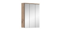 Meuble de rangement avec miroirs – Chêne clair – SELMA 