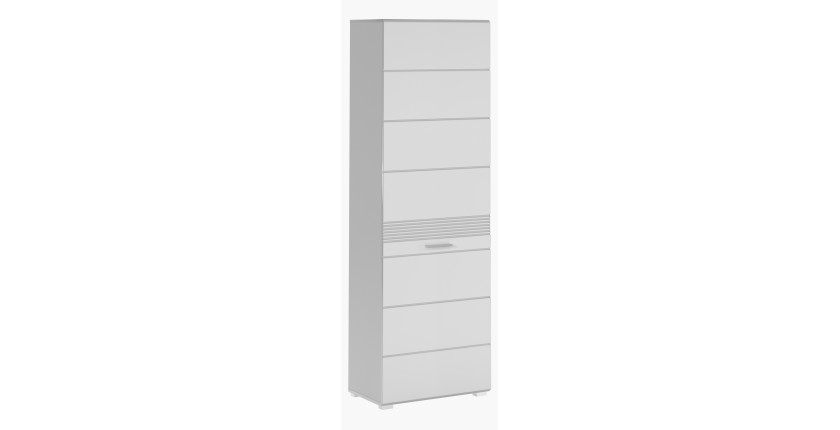 Meuble à chaussures en colonne – Blanc – KLEANKIN 