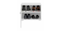Meuble à chaussures – Blanc Laqué – KLEANKIN 
