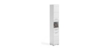 Colonne de salle de bain – Blanc laqué – KLEANKIN 