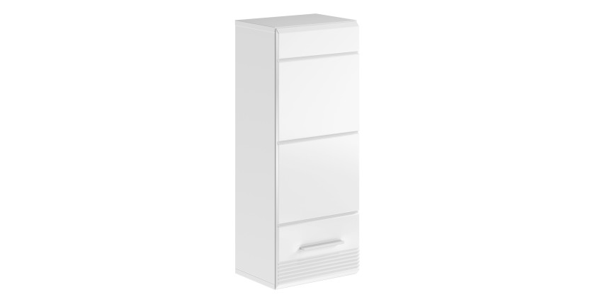 Demi colonne de salle de bain – Blanc laqué – KLEANKIN 