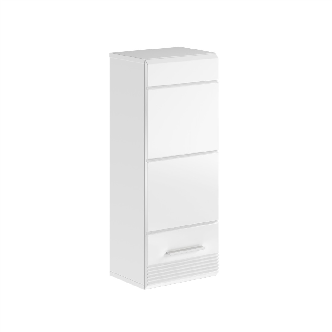 Demi colonne de salle de bain – Blanc laqué – KLEANKIN 
