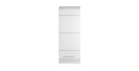 Demi colonne de salle de bain – Blanc laqué – KLEANKIN 