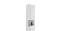 Colonne de salle de bain VENICE – Blanc laqué – Sans miroir