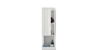 Colonne de salle de bain VENICE – Blanc laqué – Sans miroir