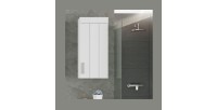 Meuble de rangement à suspendre 1 porte – Blanc laqué – VENICE