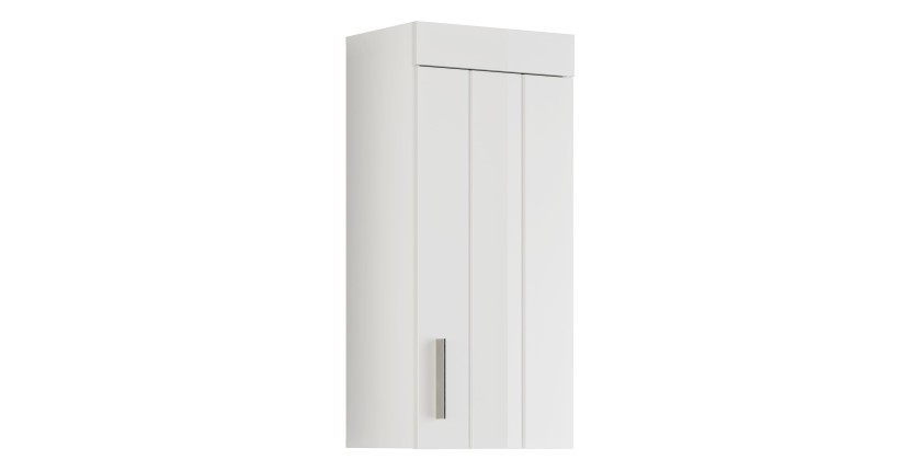 Meuble de rangement à suspendre 1 porte – Blanc laqué – VENICE