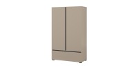 copy of Schwebetürenschrank mit Spiegel - 150 cm - Eichenfarbe - Kollektion ARSALA