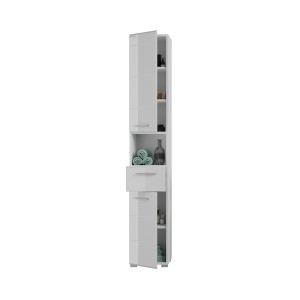 Columna de baño - Blanco lacado - VICCO