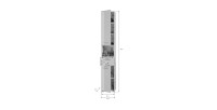 Columna de baño - Blanco lacado - VICCO