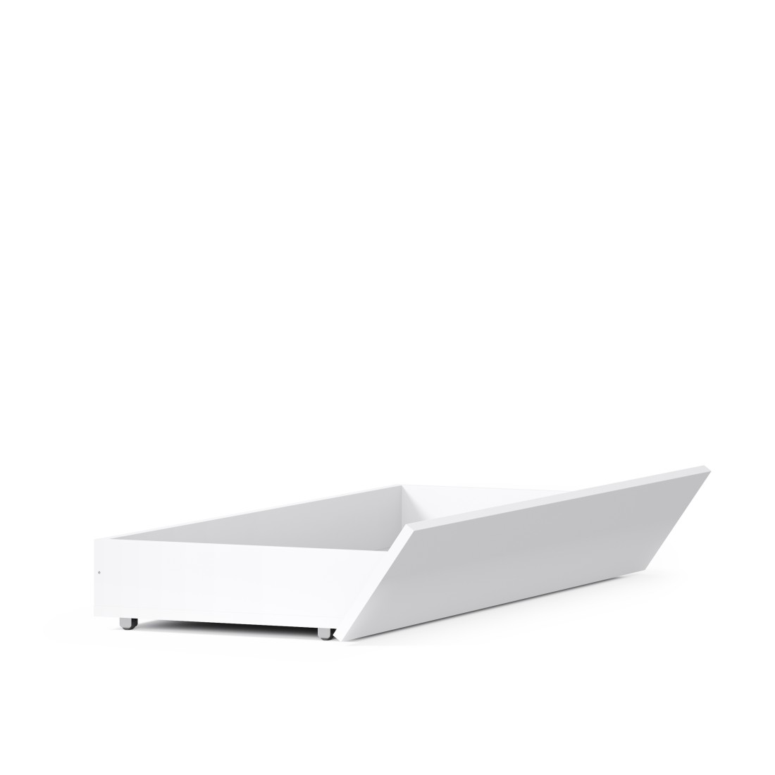 Cassetti per letto FLORENCE – Set di 2 – Bianco – Per letto 160x200 o 180x200 – Pratico per lo stoccaggio