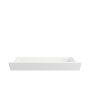 Chambre complète FLORENCE – Lit 160x200 + sommier + tiroirs + armoire + commode – Blanc et chêne